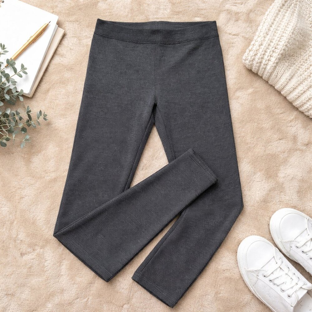 Express Textured Knit Dark Charcoal / Heathered Gray Leggings – Size XS – NWOT